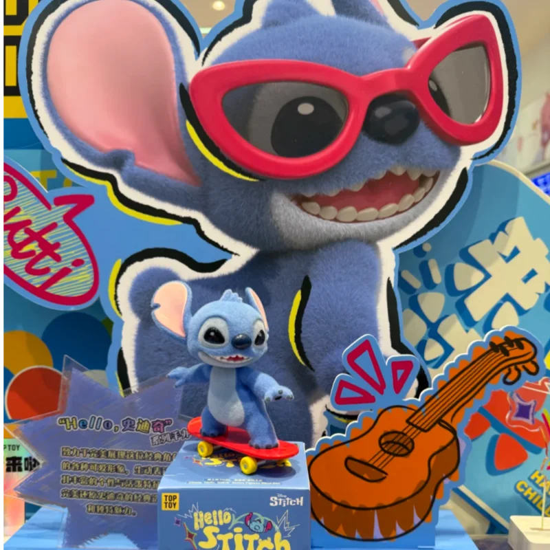Genuine Stitch Mystery Box wholesale TOPTOY blind box Hello Stitch series kawaii figures Ornament Birthday Gift For Kids Toy