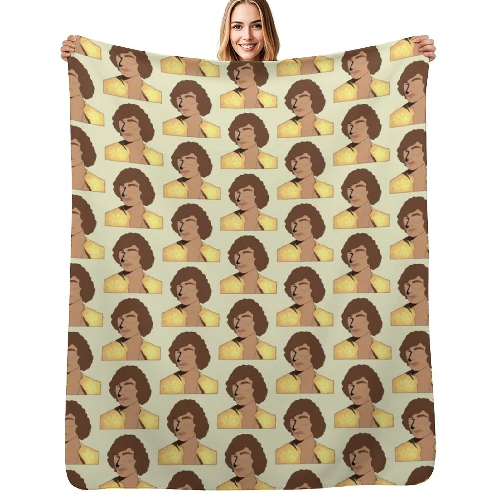 

Gold Josh Kiszka Throw Blanket warm winter blankets ands sofa bed Cute Blankets