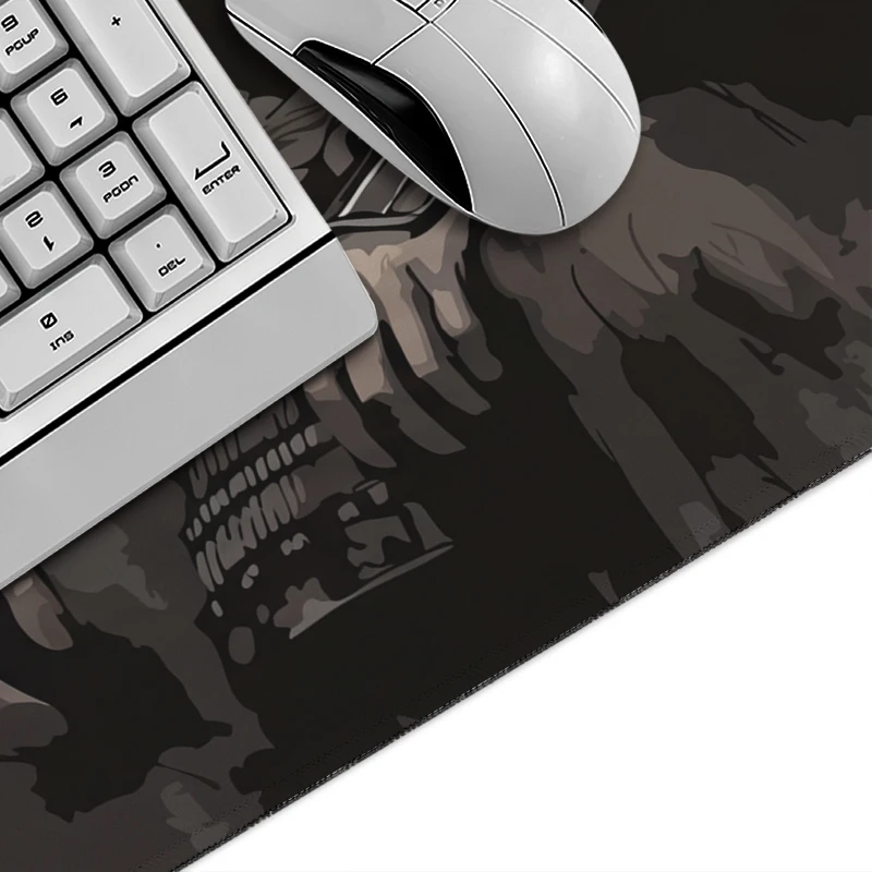 Mouse Pad Dark Samurai Smoke Gamer printon demand Computer HD New Mousepad XXL Mechanical Keyboard Pad Desk Mats Soft Mouse Mats