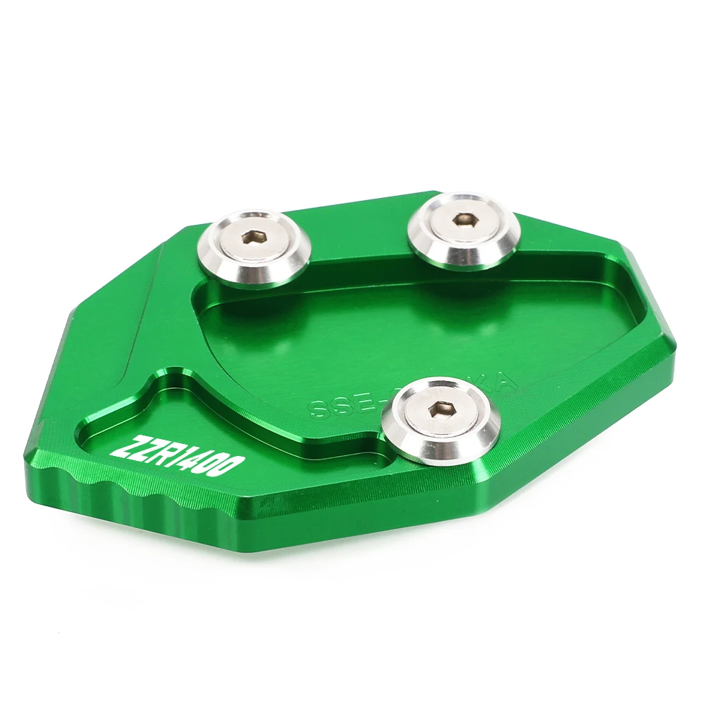 لكاواساكي ZZR1400 ZZR 1400 2012-2023 2022 2019 2018 2017 2016 2015 2014 2013 دراجة نارية الجانب حامل تكبير مسنده وسادة للقدم #3