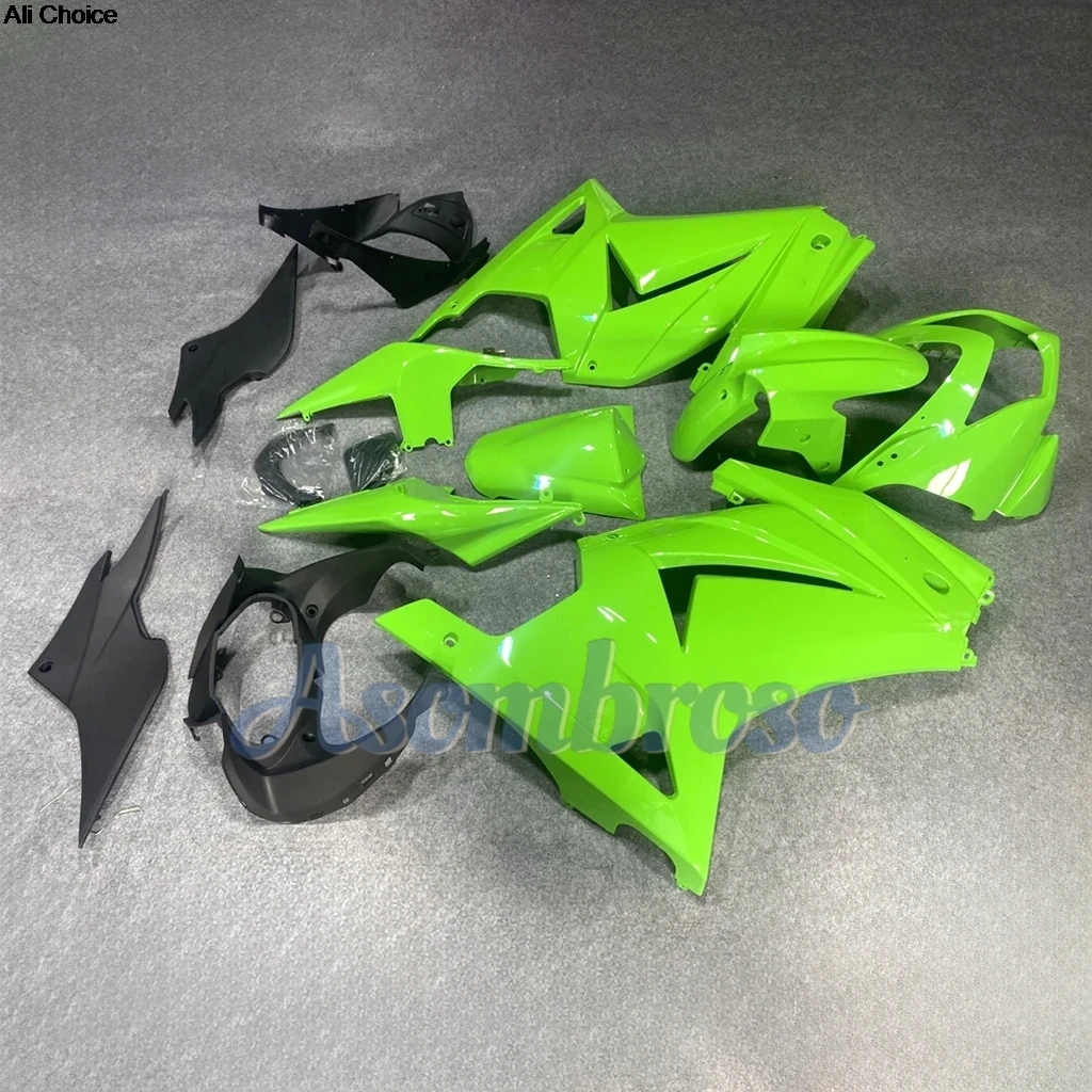 Injection Fairing kits for Kawasaki Ninja 250 2008-2012 ZX250R EX250 2009 2010 2011 2012 Green Bodyworks set