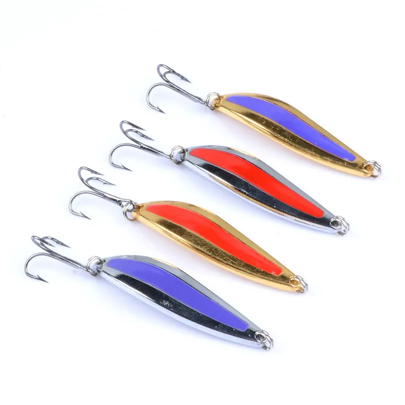 

New Hot Drip Oil Metal Spinner Lure 5.5cm 10g Lifelike Hard Lures Long Cast Freshwater Saltwater Bass Perch Trout Durable Tackle