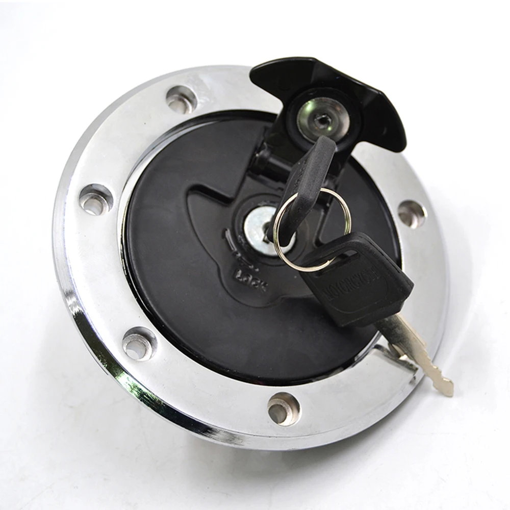 51049-0022 Motocycle Fuel Gas Tank Cap Cover Lock Keys for Kawasaki Ninja 250R 600R 750R EX250F ZX600C Concours 1000 ZG1000A view 2