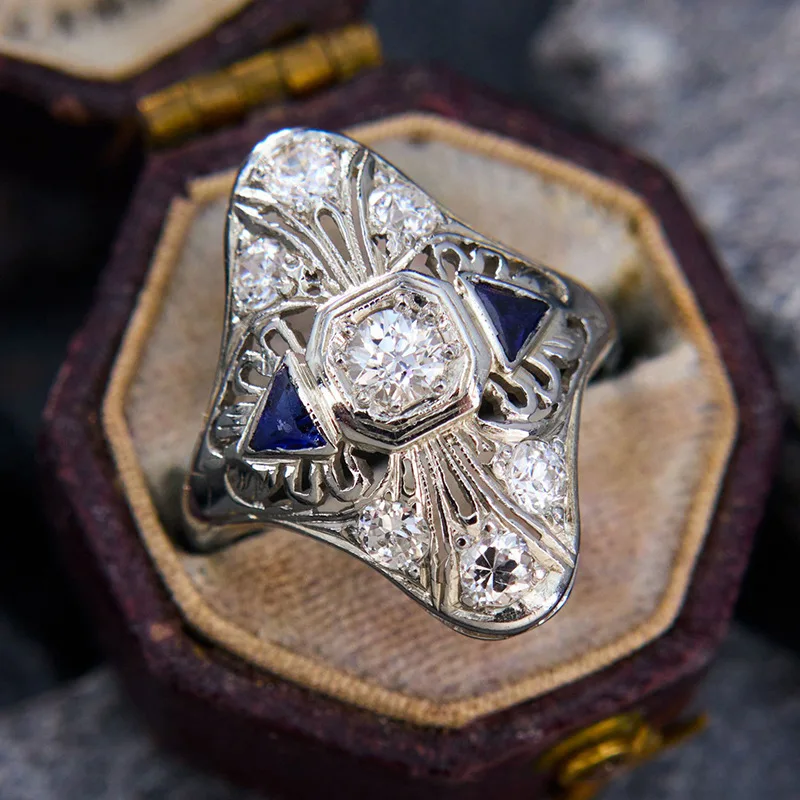 2026 New Design Trendy Future Style Ring Women's High End Metal Fashion Street Style Light Luxury Style Accessories