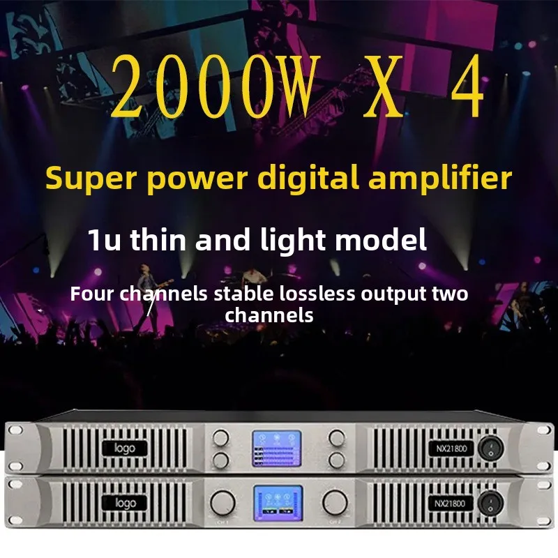 Digital power amplifier, high-power 24-channel stage performance wedding