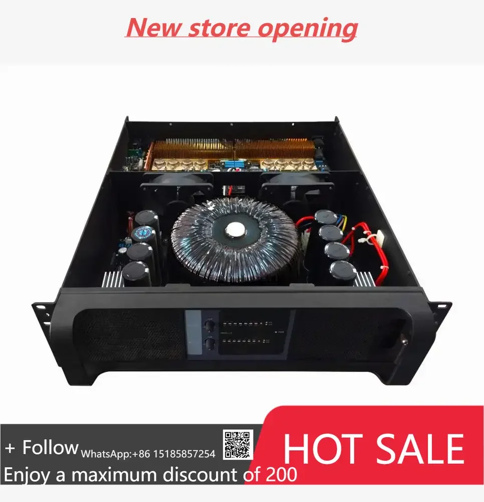 

Professional 2700W at 4 ohm Class TD 2-channel Power Amplifiers