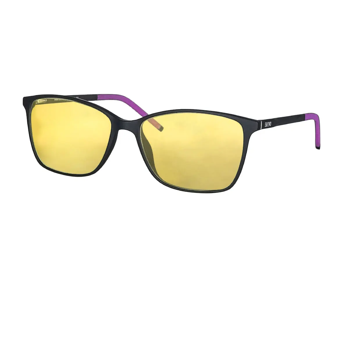 SHINU Women Glasses Red Lens Glasses for Better Sleep Orange Lens Long Time Gaming Glasses Yellow Lenses Night Vision Small Size