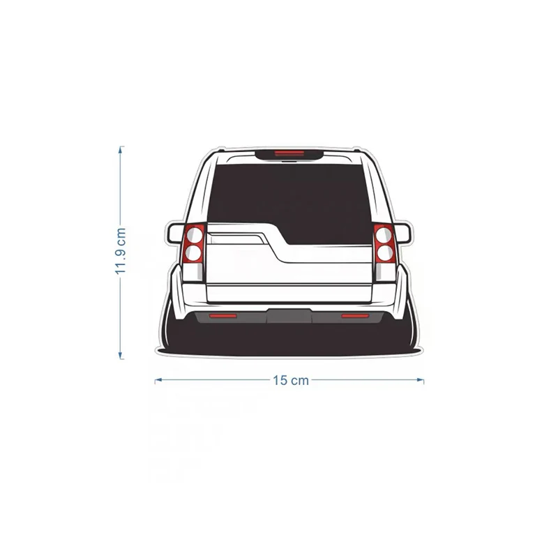 For Land Rover Discovery 4 Tailgate Sticker Personalized Modification Accessories