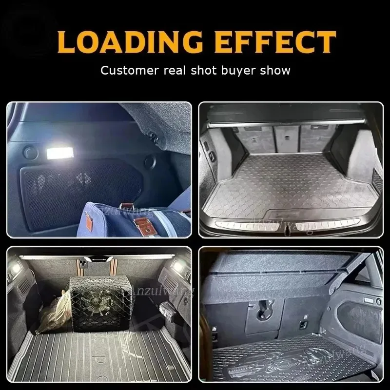 2 piezas Argo Panda Grande Punto compartimento de equipaje para 500 500X 500L luces LED compartimento de equipaje