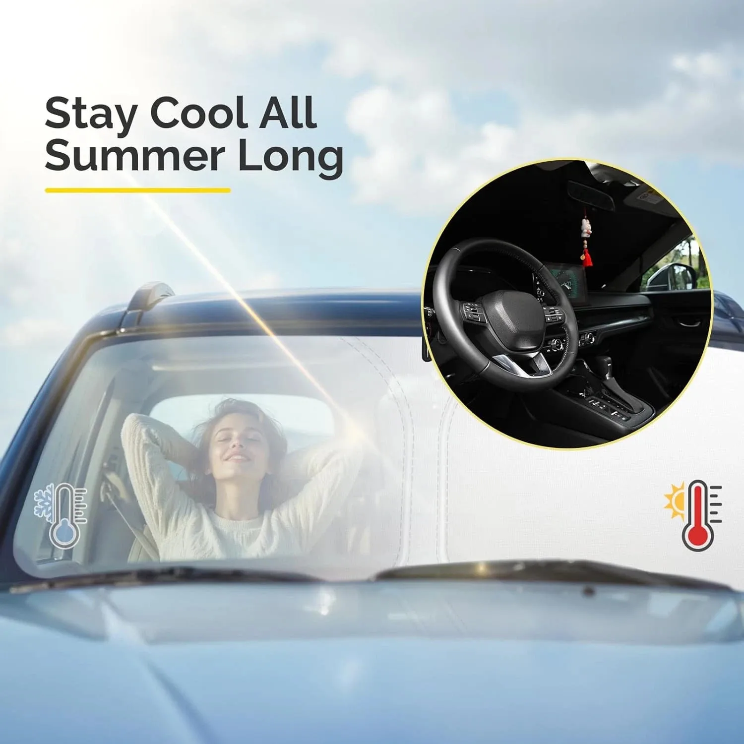 

Солнцезащитный козырек для лобового стекла Nissan Altima 4DR 2013-2018, складной, блокирует УФ-лучи, сохраняет прохладу в салоне автомобиля