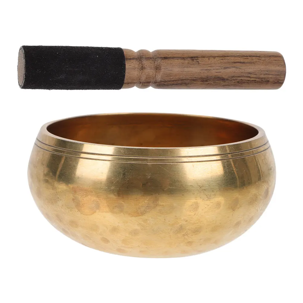 

1 set Meditation Singing Bowl Copper Bowl Durable Practical Yoga Spiritual Therapy Sleep Portable Decor Study Bedroom