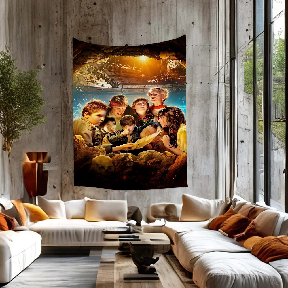 

Classic The Goonies Moives Hippie Wall Hanging Tapestries For Living Room Home Dorm Decor Art Home Decor