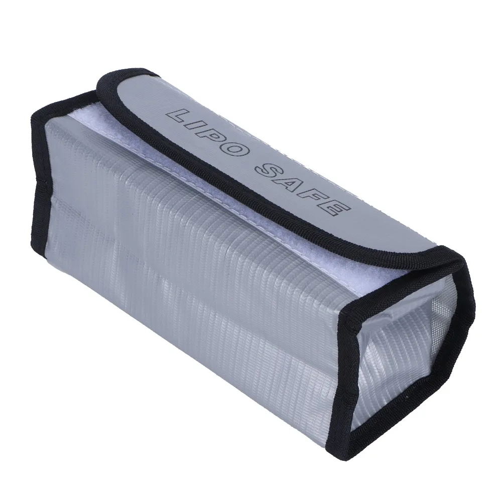 Portable High Temp Resistant Battery Bag Fixed Size Sturdy Fireproof Bag Fireproof Lightweight Safety Bag RC Model Use