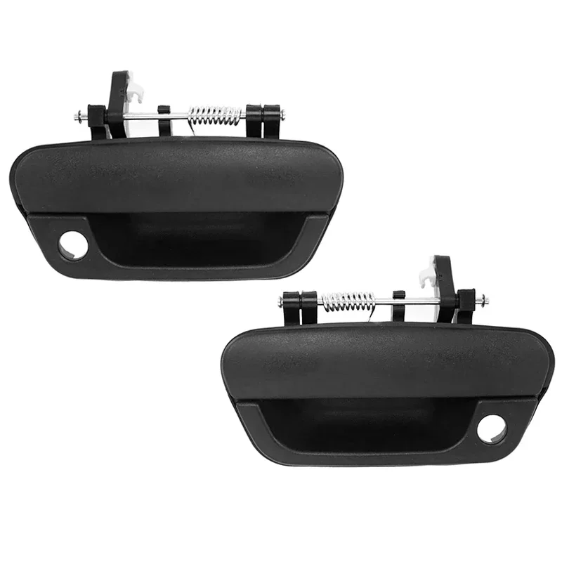 2Pcs Black Car Door Handles Fit For Chevrolet Spark 2013 2014 2015 Exterior Accessories Front Rear Left Right Auto Door Handles