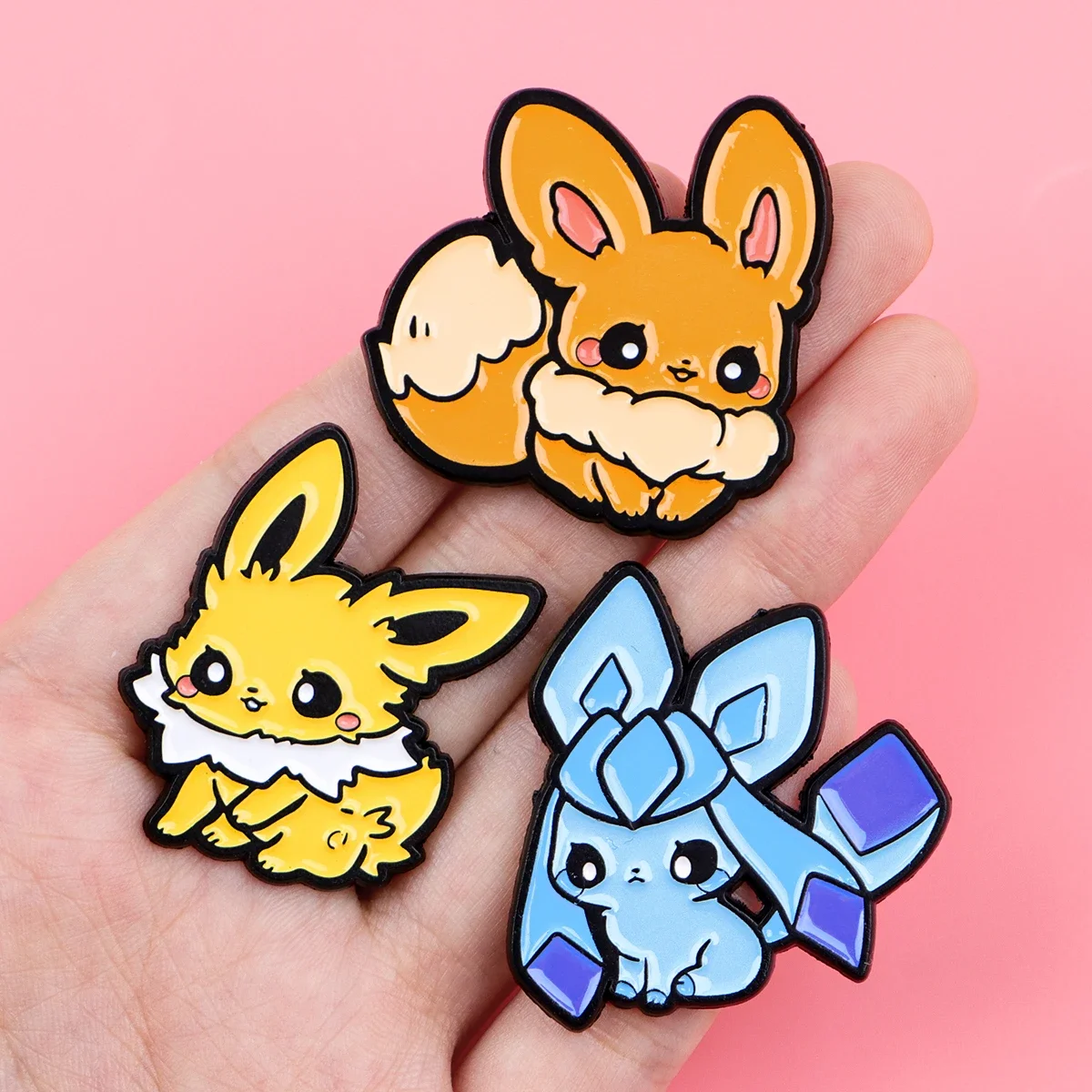 Cute Anime Series Enamel Lapel Pins Random Mixed 100pcs Cartoon Badges Backpack Brooch Cosplay Jewelry Gifts for Clothes Friends