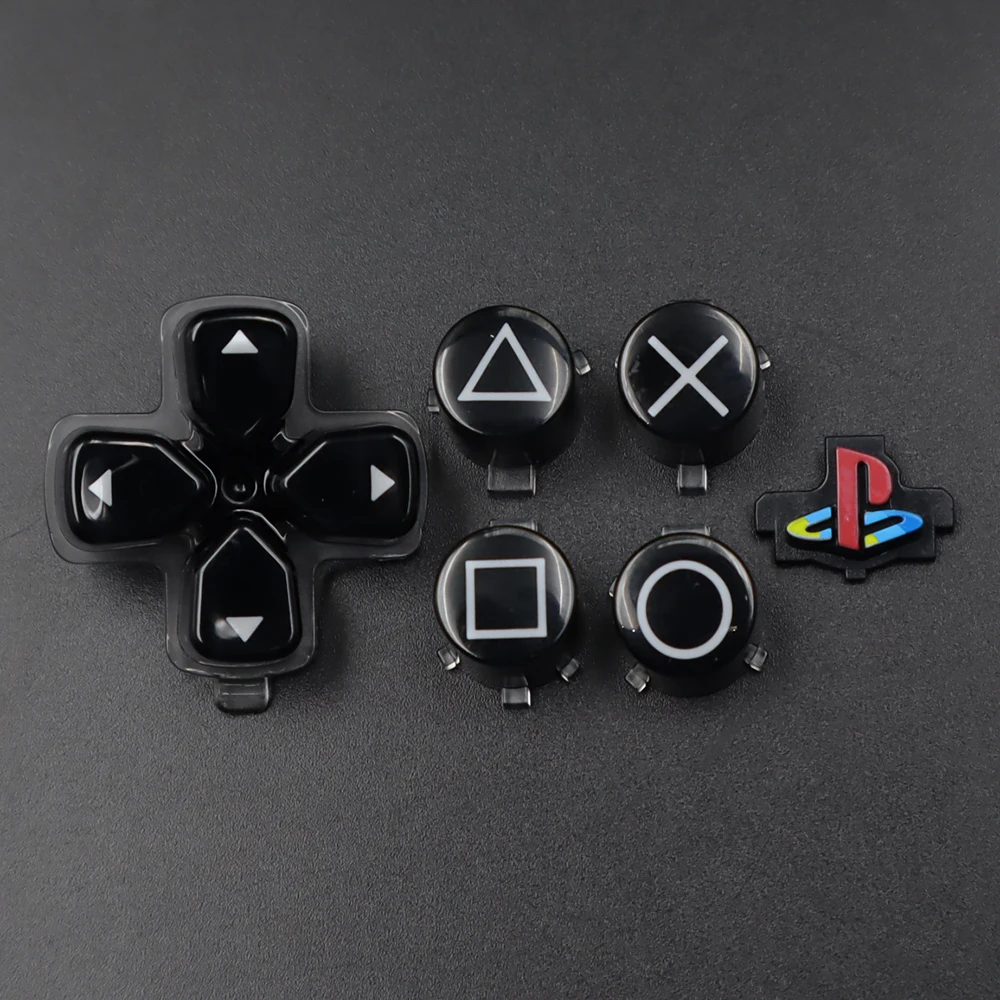 1 مجموعة ل PS5 تحكم استبدال Dpad و ABXY هلام أزرار الزناد مفاتيح إصلاح جزء زر المنزل العودة مفتاح الطاقة الخلفي
