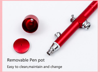 Airbrush Kit Mini Size Spray Pump Pen Air Compressor Set For Art Painting Craft Nail Body Cake Spray Model Spray Gun Protable