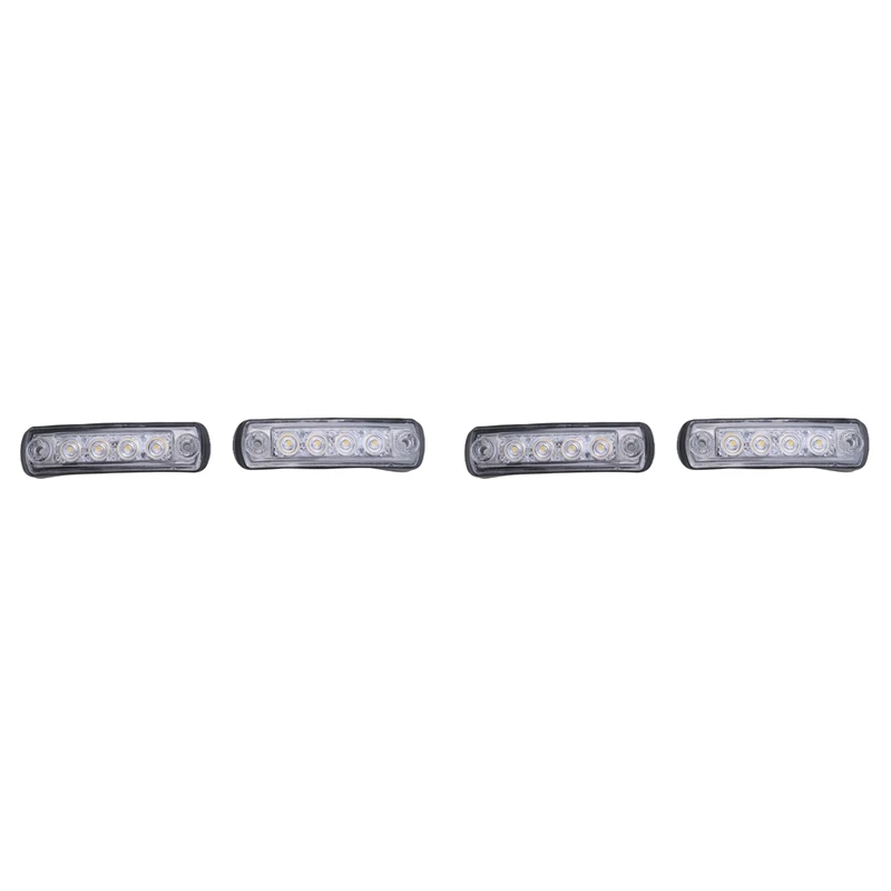 4Pcs 24V Truck LED Sun Visor Light Sunshade Light For MAN Truck TGX Truck TGS 81252606121