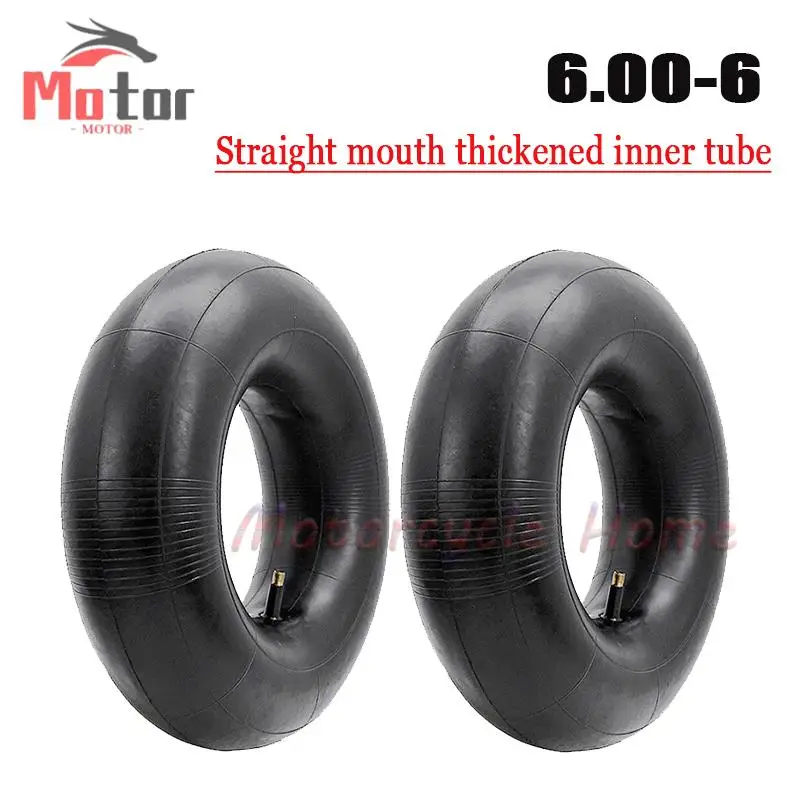 Electric Bicycle ATV Inner Tube 15x6.00-6 Lawn Mower Tire 6.00-6 Straight Mouth Inner Tube