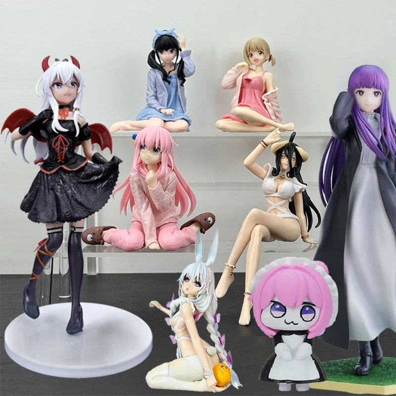 

Anime Lycoris Recoil Figures Inoue Takina & Nishikigi Chisato Cute Girl Gotou Hitori Figurine Doro NIKKE Dolls Fern Figure Toys