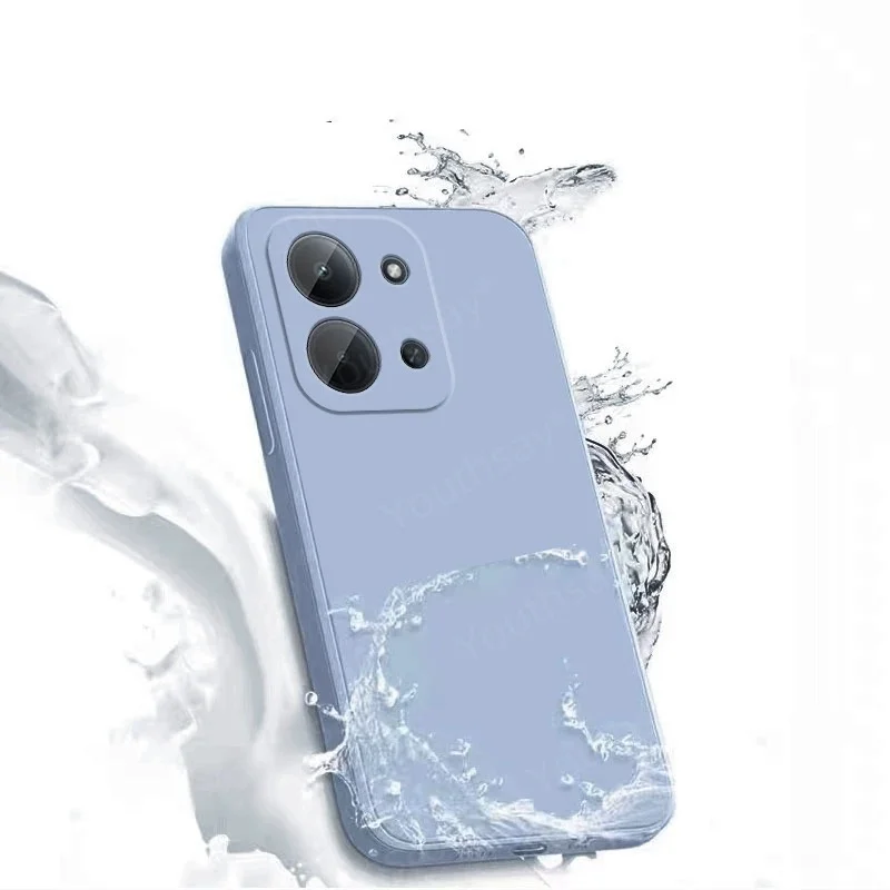

For Redmi 15C Case For Xiaomi Redmi 15C Cover Fundas Coque Shell Original Liquid Silicone Soft TPU Phone Bumper Redmi 15C