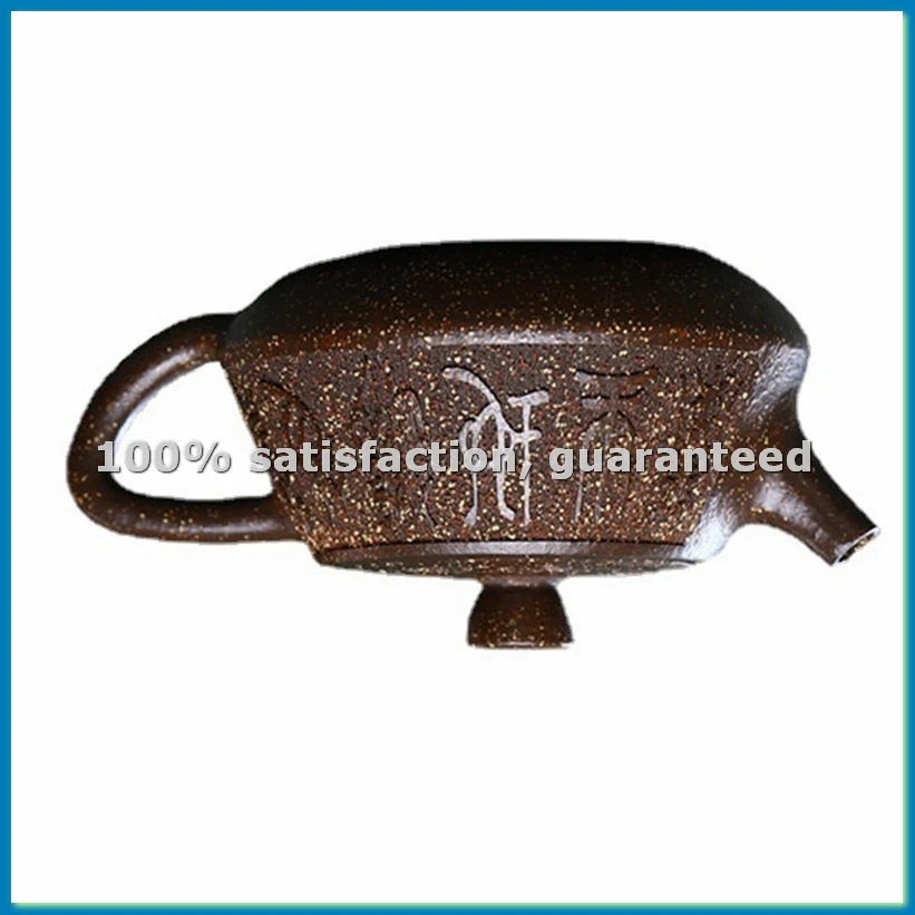 

100ml Clay Teapots Raw Ore Stone Scoop Tea Pot Handmade Customized Tea Infuser Chinese Filter Beauty Teaware-ABYS