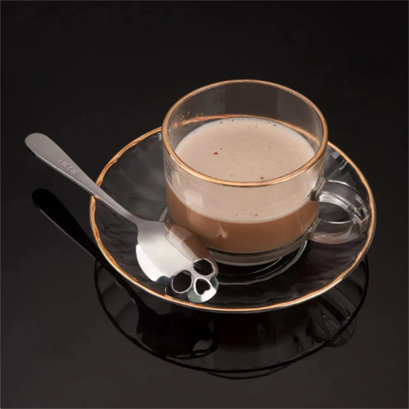 1PCS Coffee Spoon Creative Skull Shape Teaspoon Stainless Steel Tableware Dessert Coffee Scoop For Tea Sugar Christmas Gifts view 4