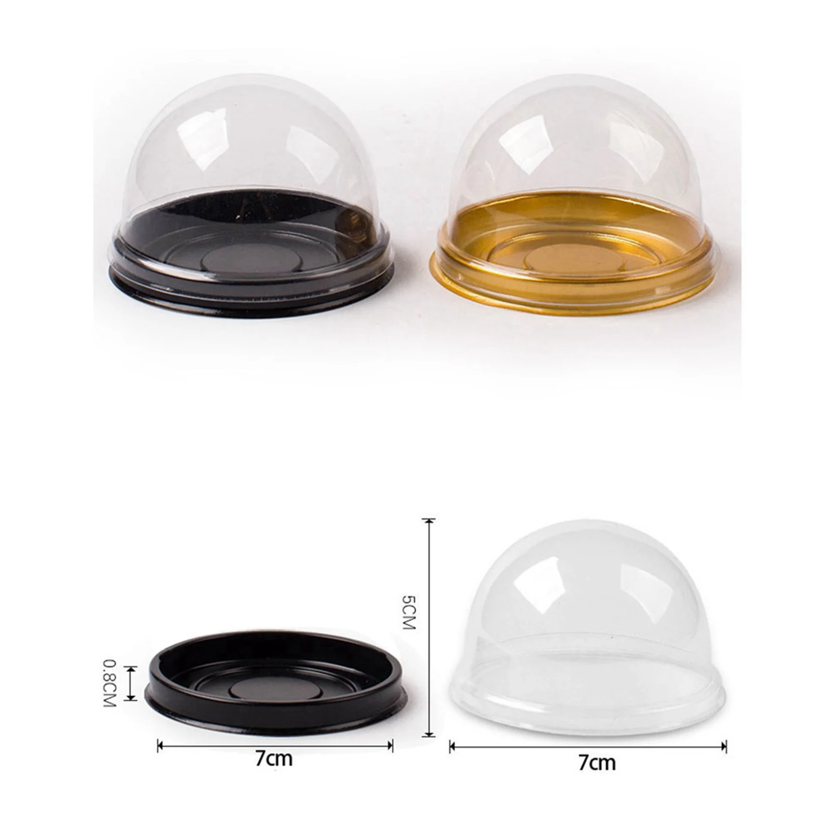 X17A 2025 NEW-400PCS Buah Kotak Makanan Penutup Mini Wadah Cupcake Pastry Kemasan Kue Kotak Pesta Pernikahan Perlengkapan Hadiah