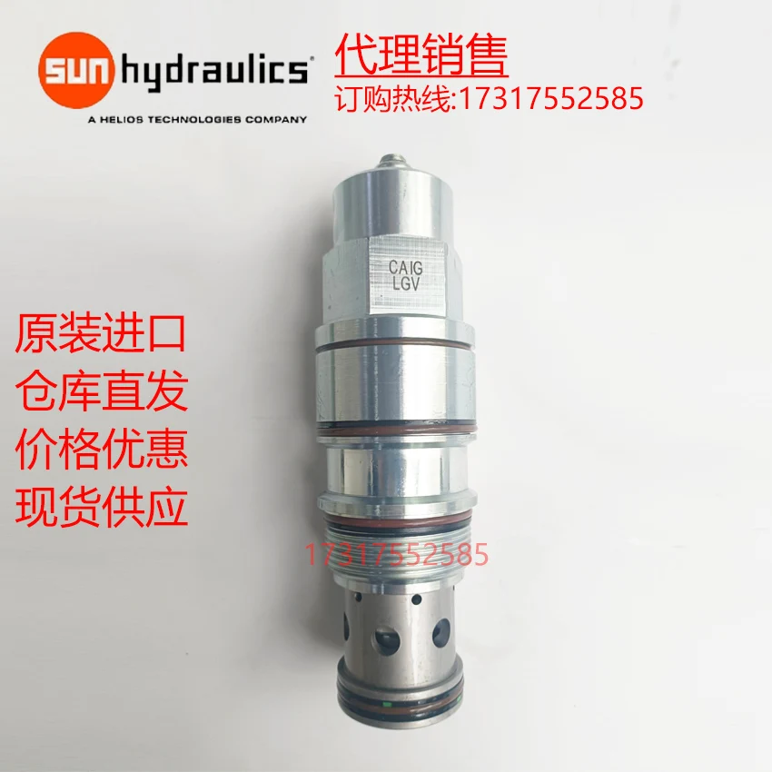 SUN Counterbalance Valve CAIG-LGV Fluororubber Sealed Cartridge Valve CAIG-LFV Thread M48 * 2