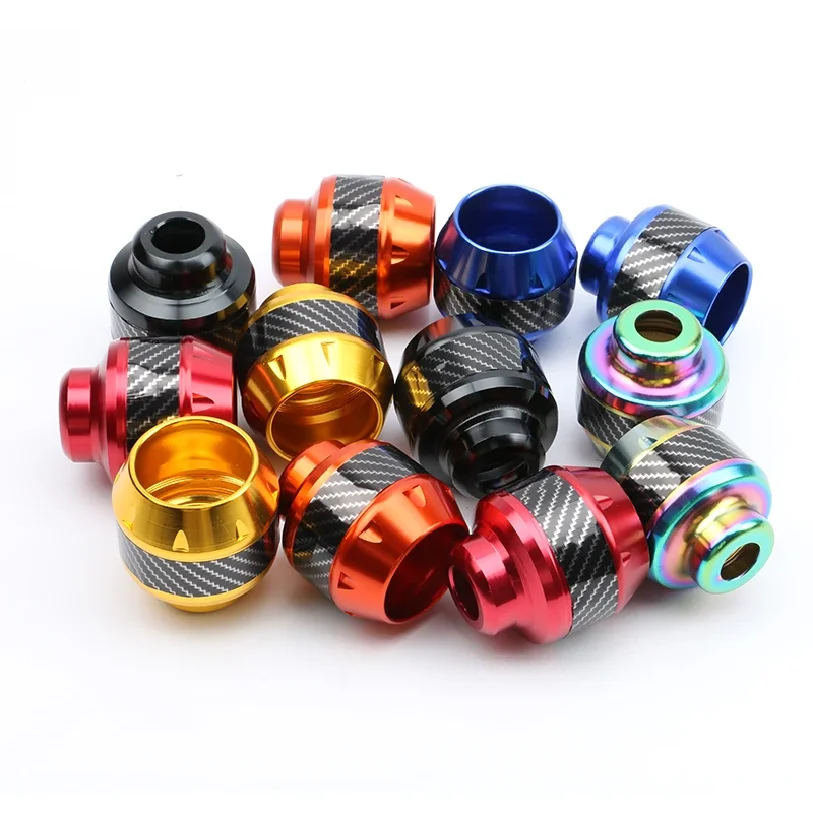 

2Pcs Aluminum Alloy Motorcycle Crash Protector Scooter Wheel Front Fork Frame Falling Protection Pads Sliders Moto Exterior