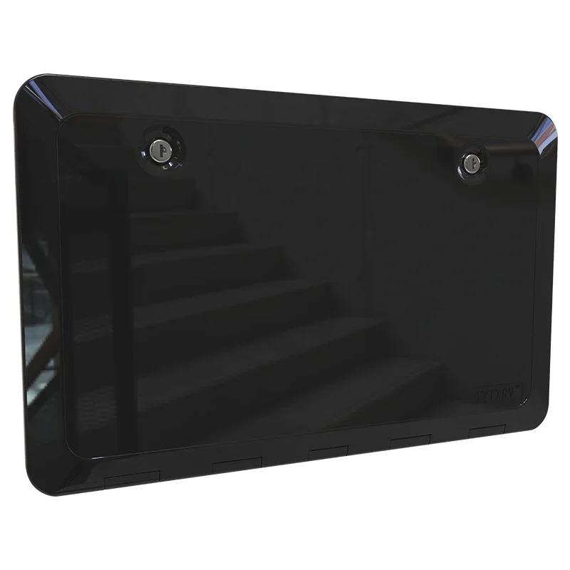 

Аксессуары для каравана, 500*285 мм, устойчивость к ультрафиолетовому излучению, черная люк для дома на колесах, дверь багажа для автофургона