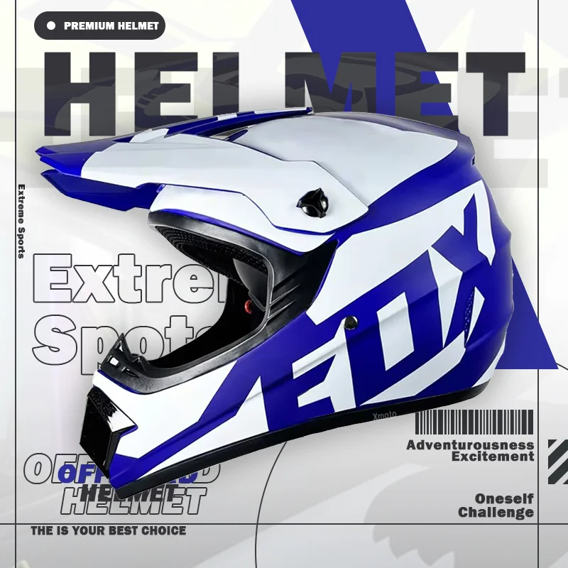 Motocross Safety Helmet Unisex DOT ABS Certified for Men Women Bicycle Downhill ATV Motorcycle Head Protection