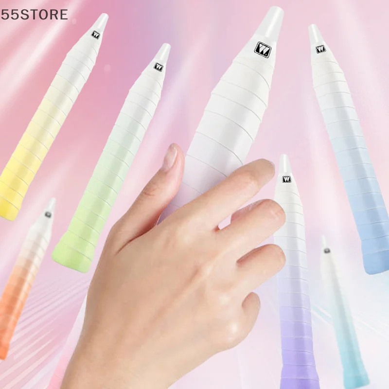 

For Badminton Pickleball Racket Shockproof Anti-Slip Sweat Band Gradient Color Sweat-Absorbent Tennis Racket Overgrip Tapes