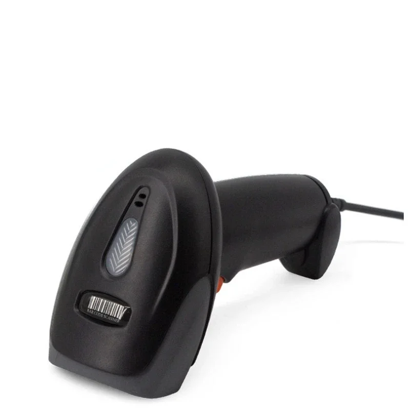 Fashion Wireless Red Light Scanner Bar Code QR Scan Gun 2D Fast Recognition High Quality With Built In Battery