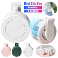 Hanging Neck Waist Fan Portable Bladeless Hanging Fan USB Charging Mini Air Conditioning Fan 900mAh for Outdoor Home Working