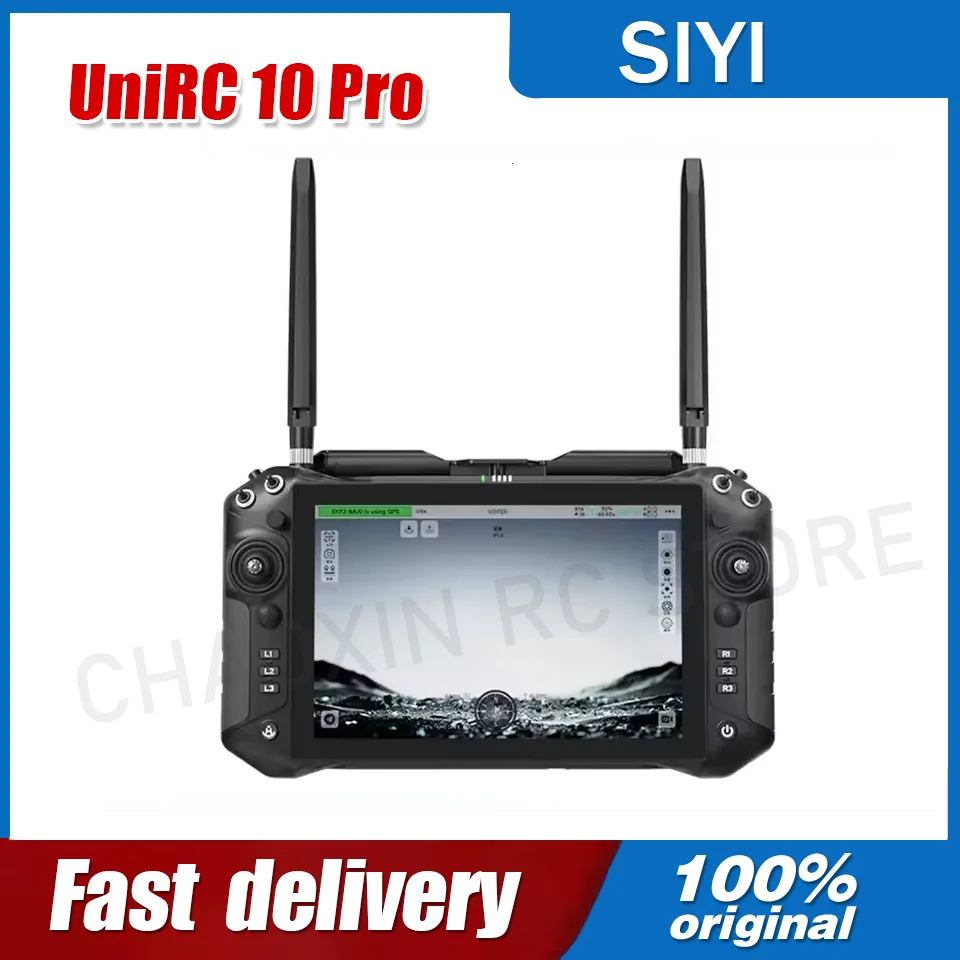 Original SIYI UniRC 10 Pro 10CH Triple-Band Professional GCS Remote Controller Low Latency HD Video Link for Industrial UAV