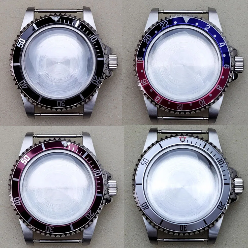 

NH35 Case 39.5mm Retro Acrylic Convex Mirror Stainless Steel Watch Case for NH35 NH36 Movement Watch Shell, Fit 28.5mm Dial