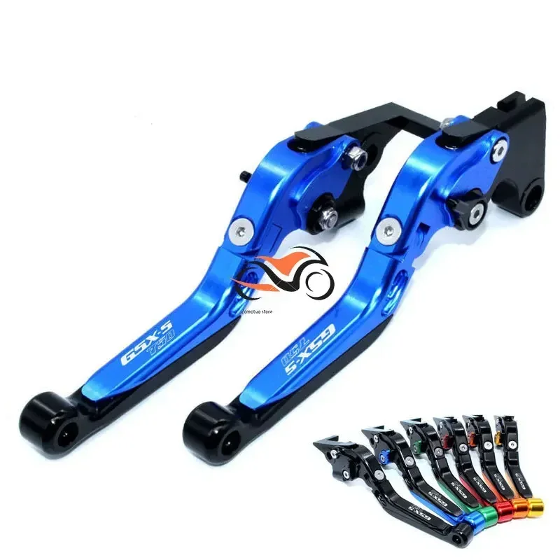 For SUZUKI GSX-S750 GSX S750 GSX-S 750 GSXS750 2011-2021 Motorcycle Folding Extendable Brake Clutch Levers 20 Colors