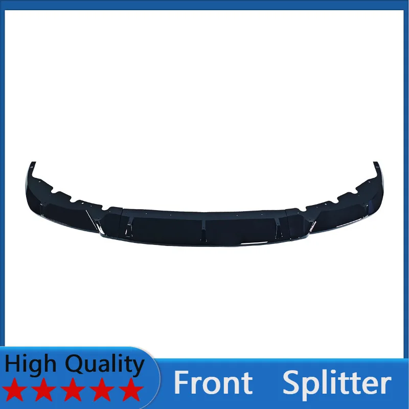 

For BMW 7 Series G11 G12 2017-2019 Front Splitter Bumper Lips Spoiler Gloss Black Body Kit Accessories MP Style 3pcs