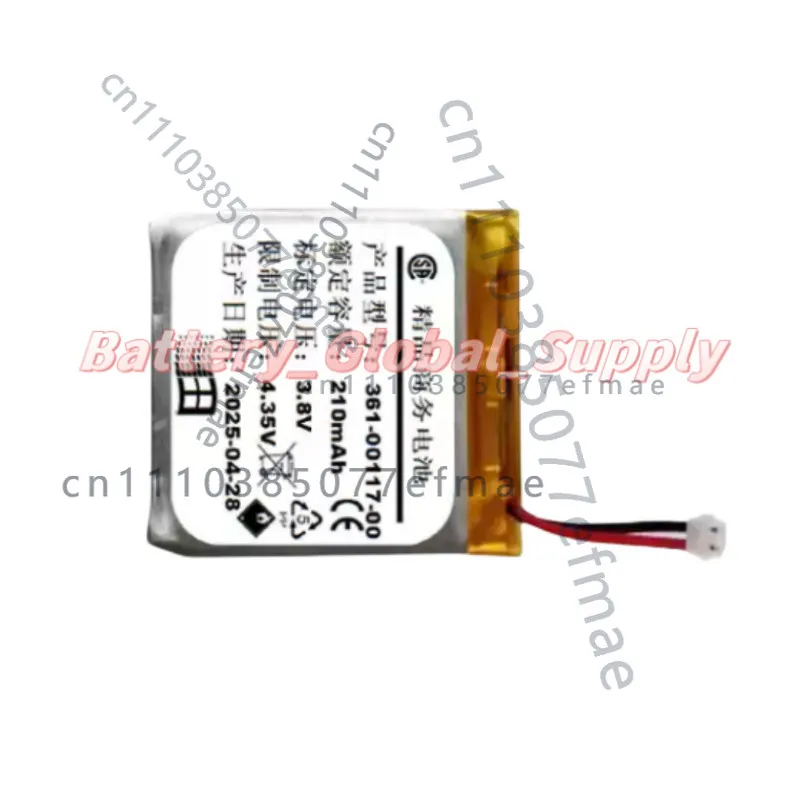 For 361-00117-00 for Garmin Approach S40 Golf Sport Watch Battery 3.8V 210mAh 1 PCS