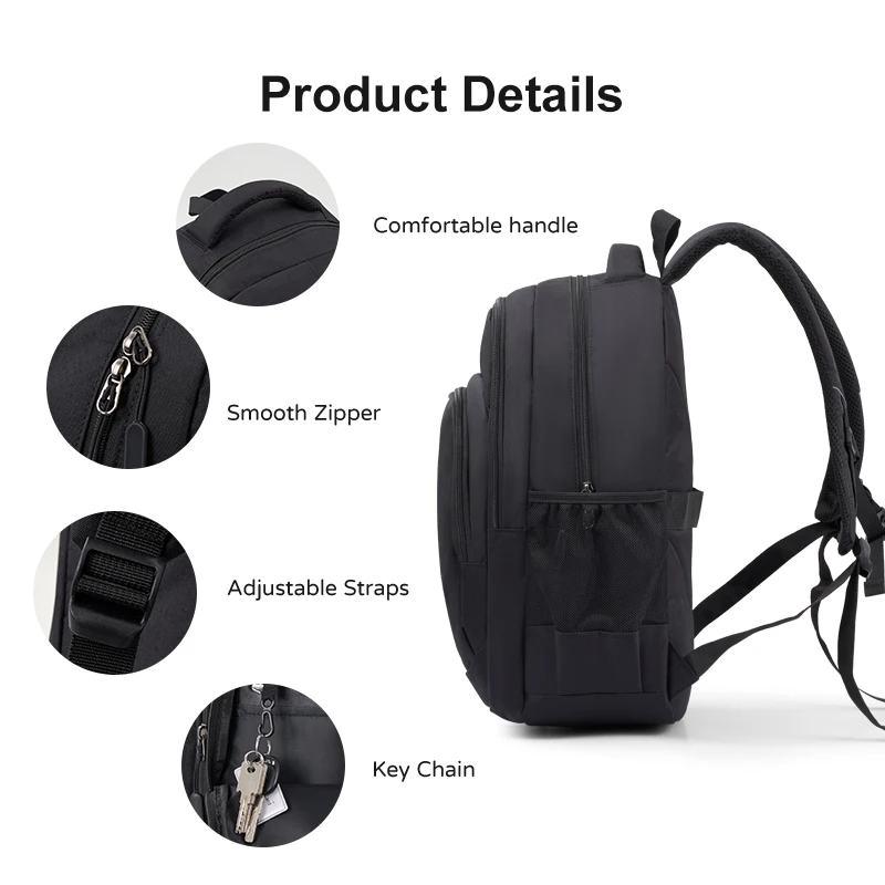 OIWAS New Fashion Water Resistant Business Backpack For Men Travel Notebook Laptop Backpack Bags 15.6 inch Male Mochila For Teen