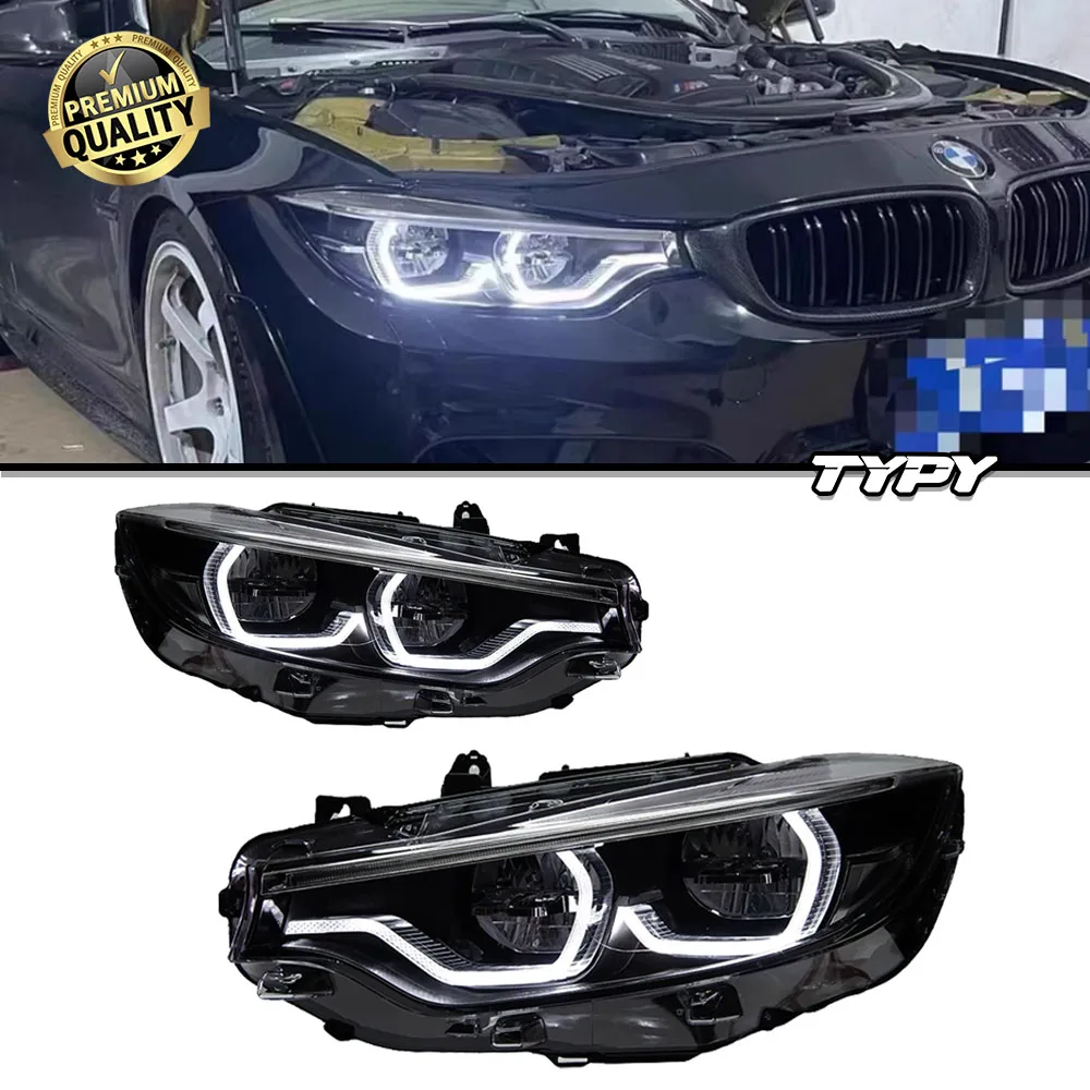 

TYPY For LED Headlights For BMW 4 Series F32 13-20 Headlight Assembly Upgrade Daytime Running Light Turn Signal Auto Accessor