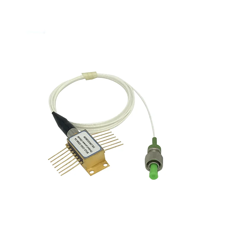 

Customized laser tube 1550nm 10mW single mode fiber coupled DFB laser can be used as a light source module