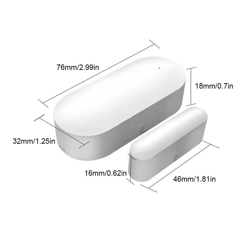 ワイヤレス窓警報器 オフィスドアセキュリティシステム センサーアクセサリ
