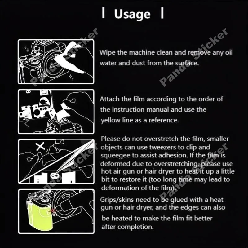 لكانون RF 600 مللي متر F11 IS STM عدسة ملصق واقية الجلد ملصق مائي الفينيل التفاف فيلم المضادة للخدش حامي معطف 600/11 11/600 #6