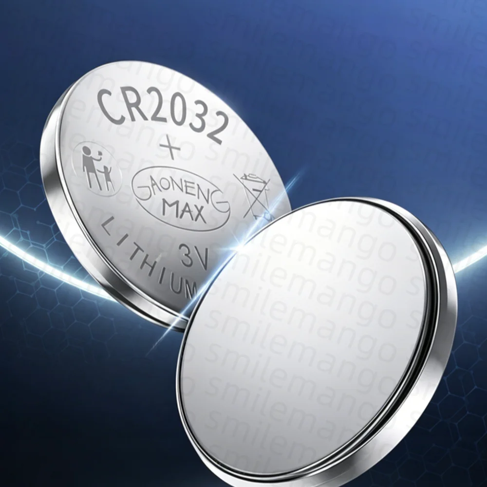 CR2032 3V Lithium Battery Coin Cell for AirTag,Key FOB,Calculator,Watch - Long Lasting Power - DL2032/BR2032/LM2032