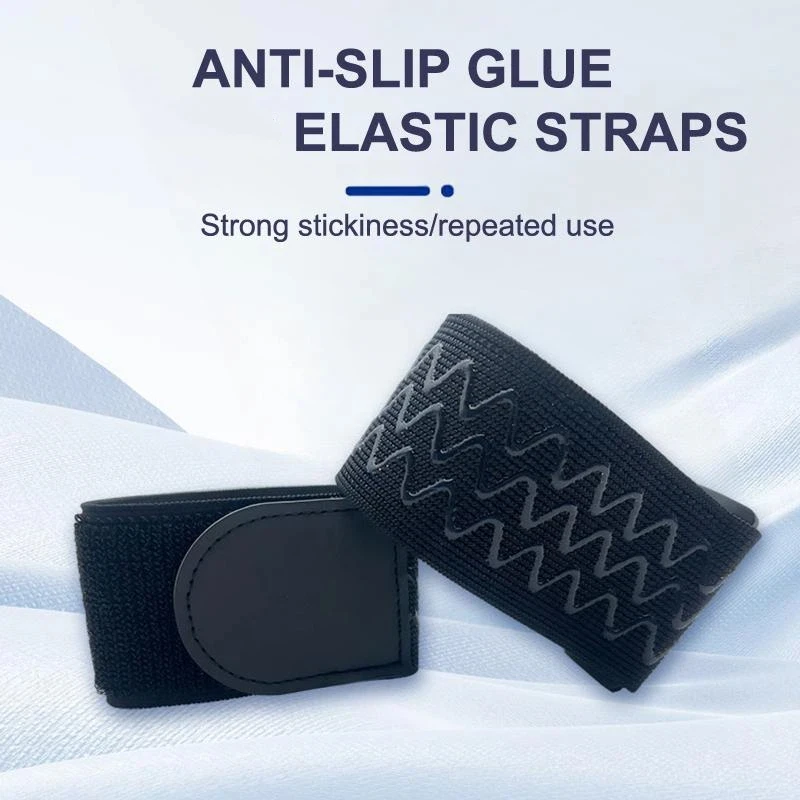 Tiras Antideslizantes Multifuncionales, Correas Elásticas Multiusos, Correas Ajustables para Agrupar, Correas Reutilizables con Lazo, Correas para Cables