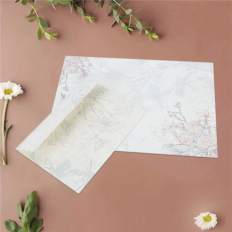 AP-40 Sheet Vintage Stationery Sets With Envelopes For Writing Letters