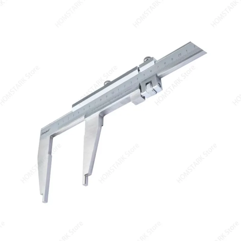 One‑Body Heavy‑Duty Vernier Caliper,0‑1500mm0‑60 Inch Nose‑Tip Jaw Measuring Tool for Large‑Size Workpiece Industrial Inspection