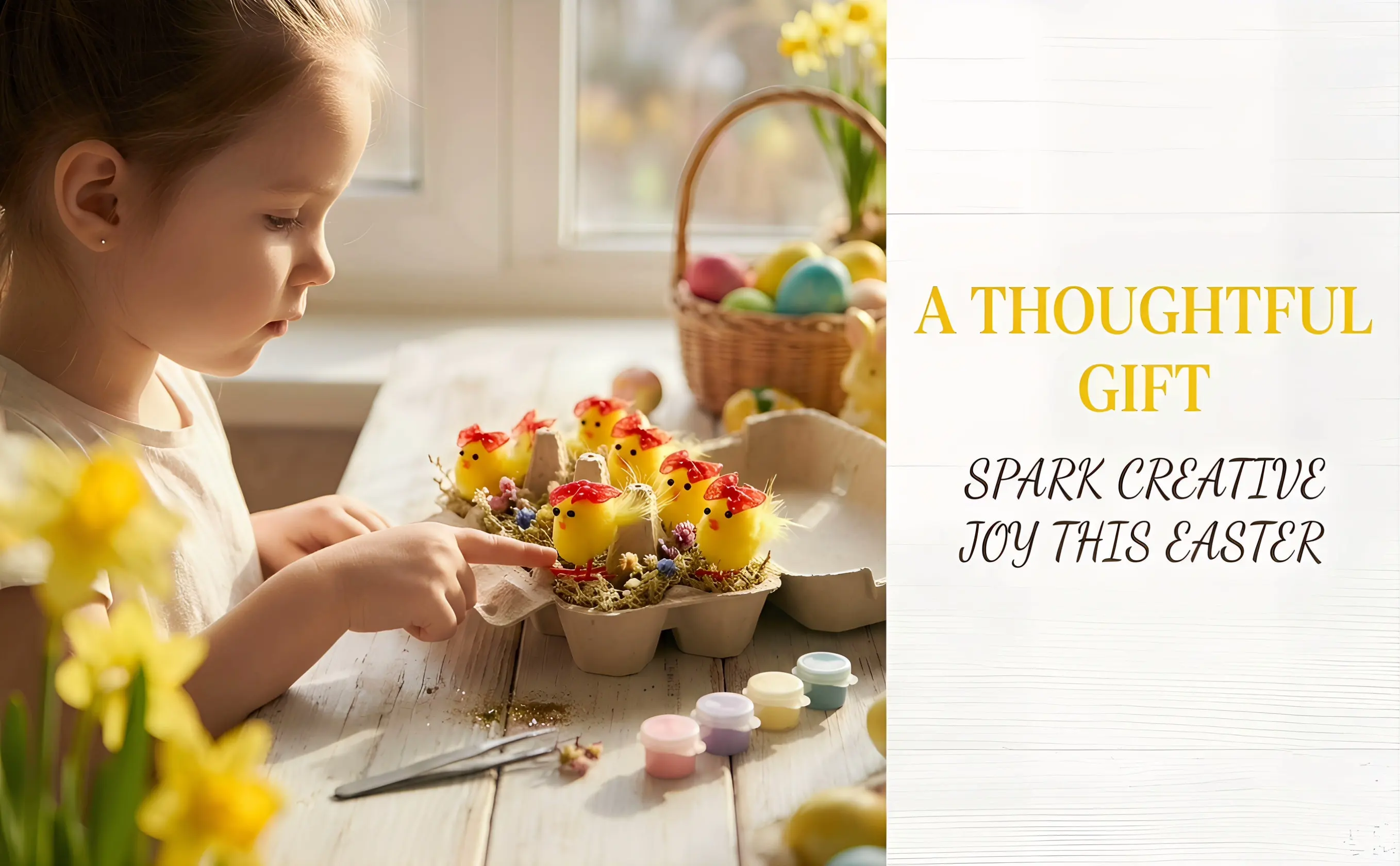 24Pcs Mini Chicks Easter Decorations Realistic Plastic Chicken Figures Table Decor Spring Party Favors Craft Supplies